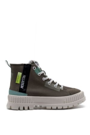 Palladium dames veterschoenen groen