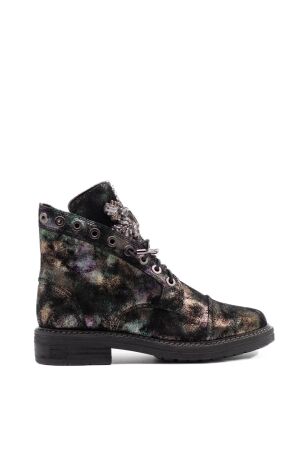 alma en pena dames veterboots groen combi