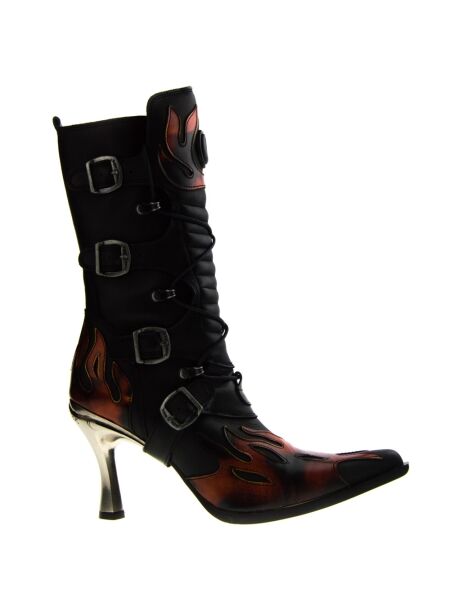 New rock New Rock High Heels Shoe Laces Black for Women 