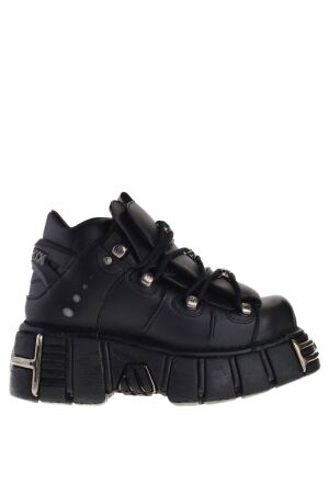 new rock New Rock Platform Shoes Black for Women