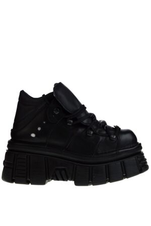 new rock New Rock Platform High Shoe Laces Black for Women