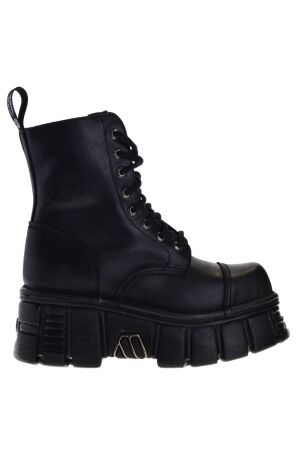 new rock New Rock Platform Shoes Laces Black for Women