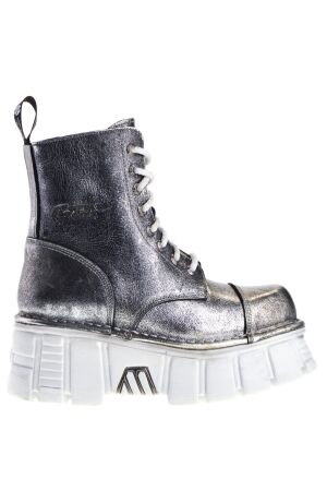 New Rock dames platform veterboots zwart