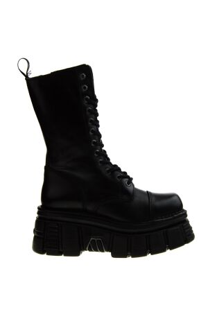 new rock New Rock Platform High Shoe Laces Black for Women