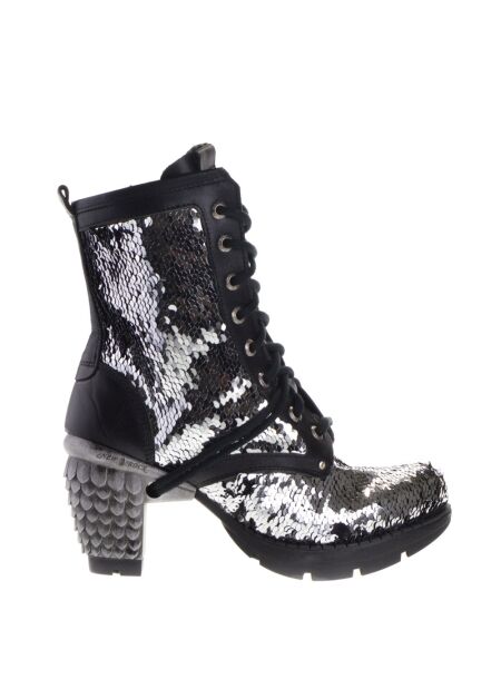 New rock New Rock Platform Shoes Silver for Women