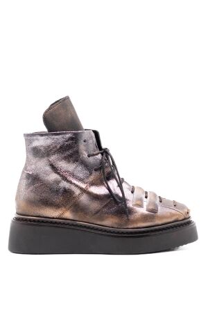 papucei dames veterboots brons