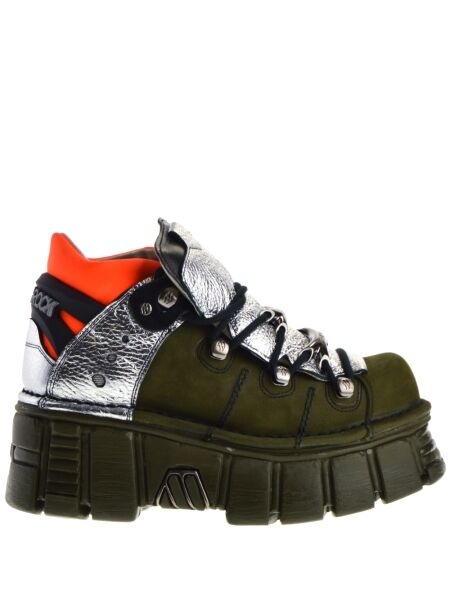 New rock New Rock Platform Shoes Green for Women