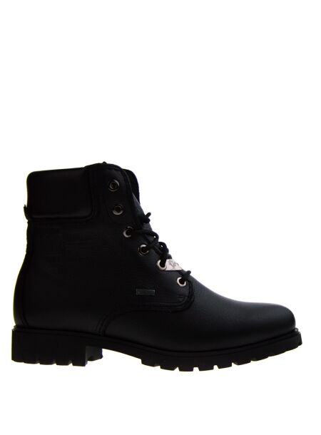 Panama jack Dames veterboots gevoerd zwart