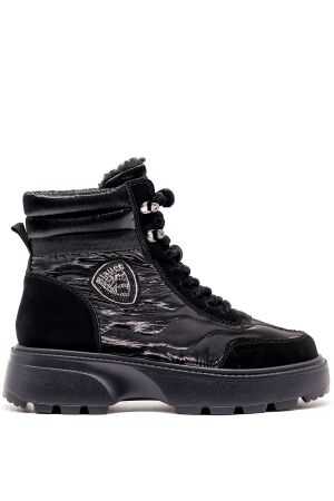 Blauer dames veterboots gevoerd zwart