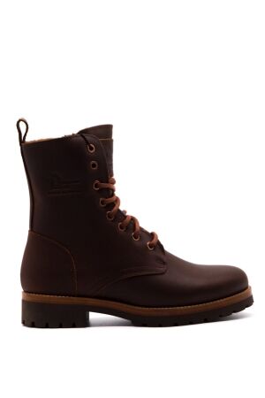 Panama Jack dames veterboots gevoerd bruin
