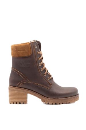 Panama Jack dames veterboots gevoerd bruin