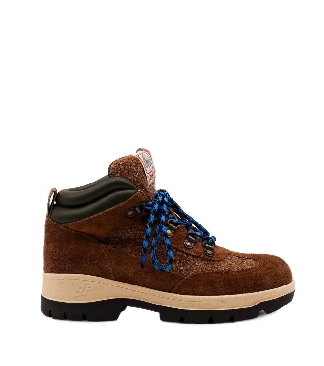 3P Halfhoge Dames Veterschoenen in Bruin online kopen