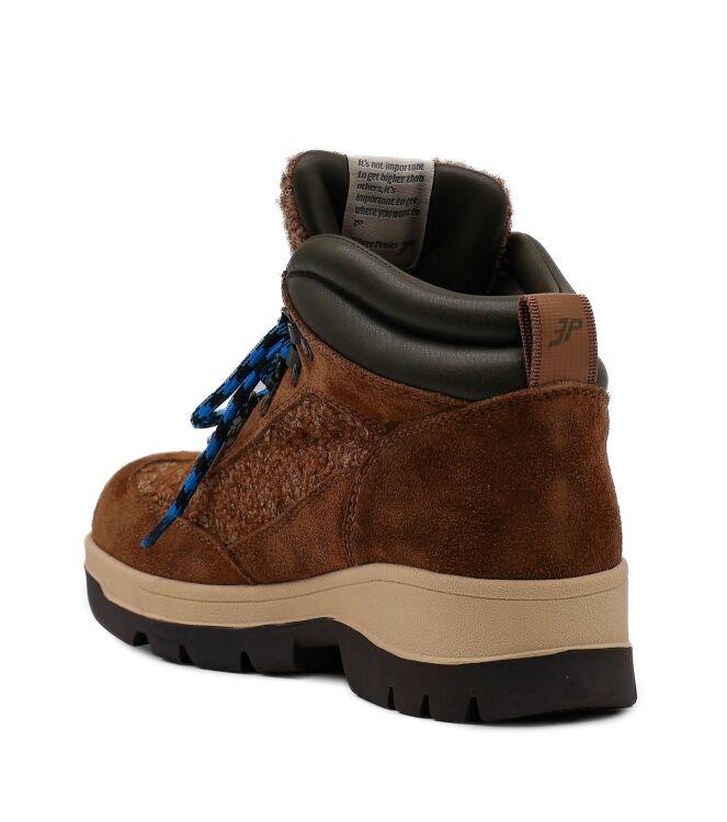 3P Halfhoge Dames Veterschoenen in Bruin online kopen