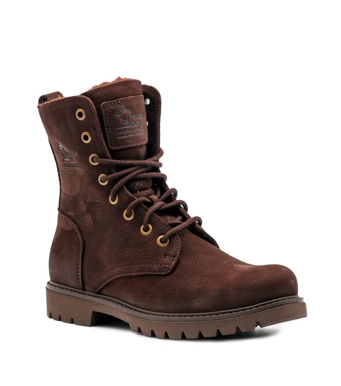 panama jack panama jack dames veterboots gevoerd bruin Nobuck Marron panama jack Dames Veterboots Gevoerd Bruin