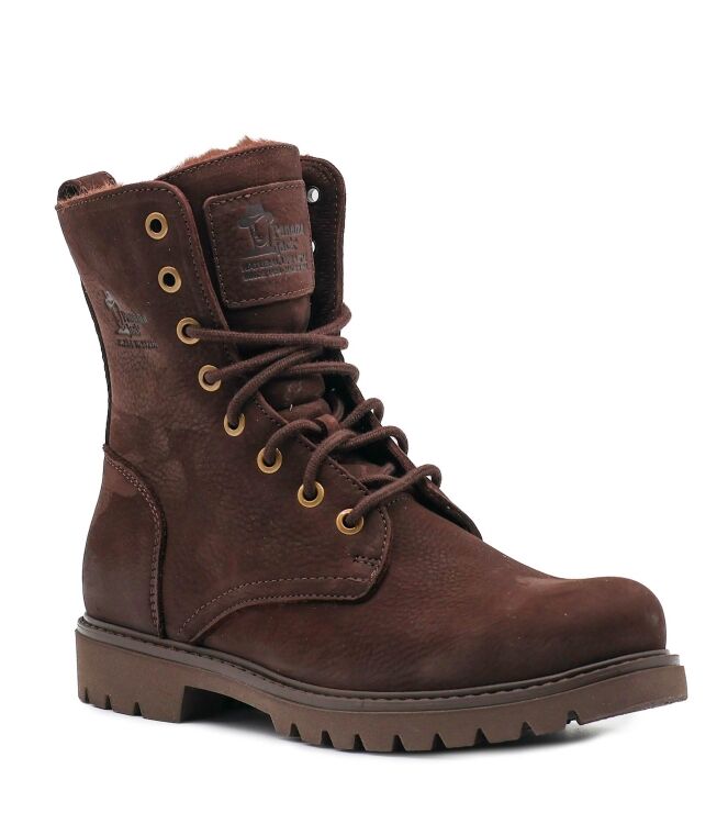 panama jack panama jack dames veterboots gevoerd bruin Nobuck Marron panama jack Dames Veterboots Gevoerd Bruin