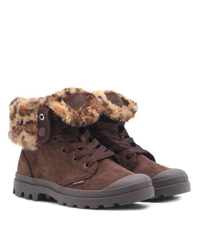 palladium palladium dames veterboots gevoerd bruin Dark Cocoa palladium Dames Veterboots Gevoerd Bruin
