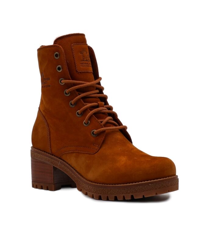 panama jack panama jack dames veterboots gevoerd naturel Nobuck Cuero panama jack Dames Veterboots Gevoerd Naturel