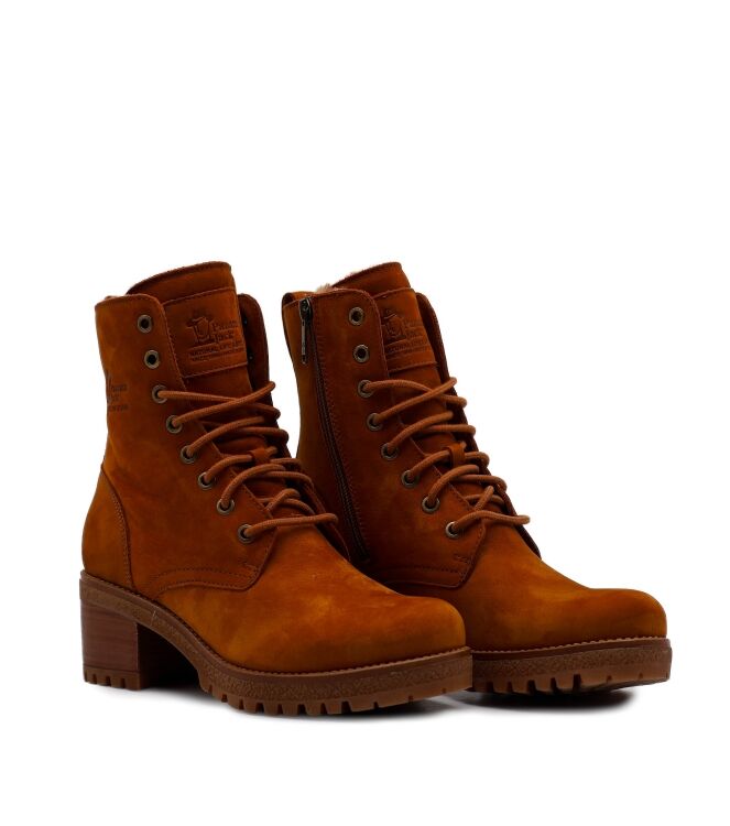 panama jack panama jack dames veterboots gevoerd naturel Nobuck Cuero panama jack Dames Veterboots Gevoerd Naturel