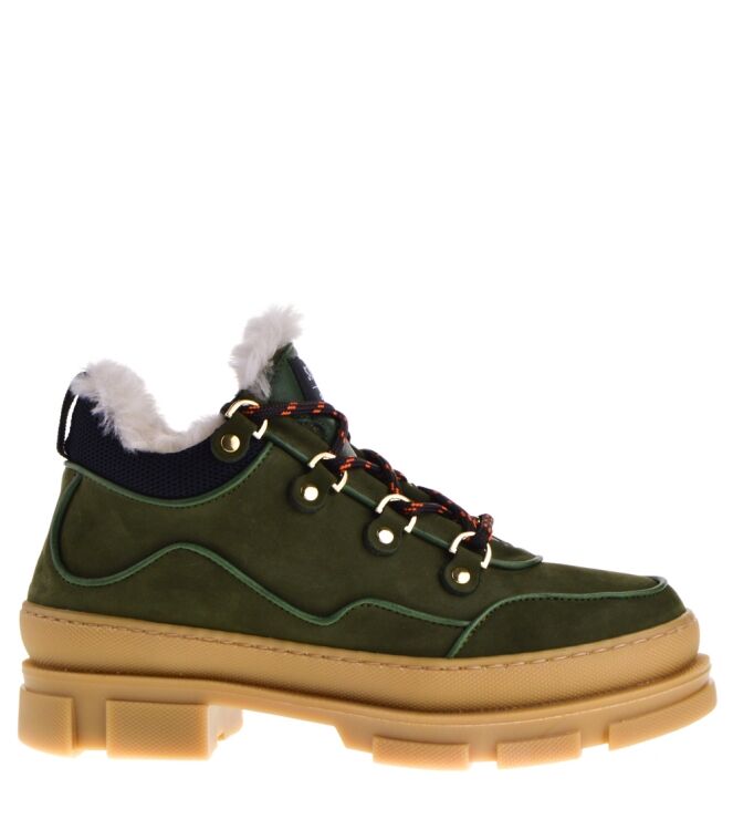 Stokton Winter Shoes Green for Women