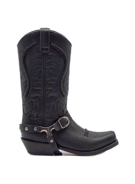 Sendra boots Dames cowboylaarzen zwart