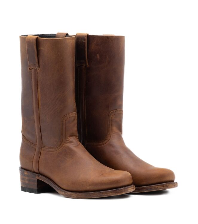 Sendra Boots Sendra Boots dame s cowboylaarzen naturel Bronce Cognac Sendra Dames Cowboy Laarzen in Naturel Cognac online kopen