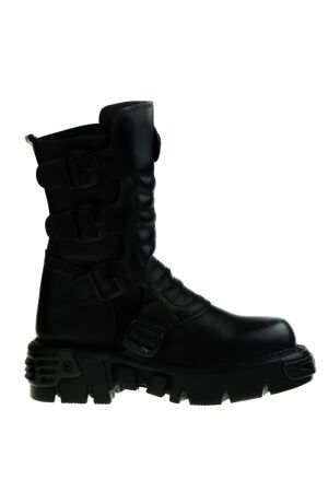 New Rock dames bikerboots zwart