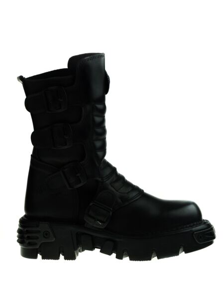 New rock New Rock Bikerboots Black for Woman 
