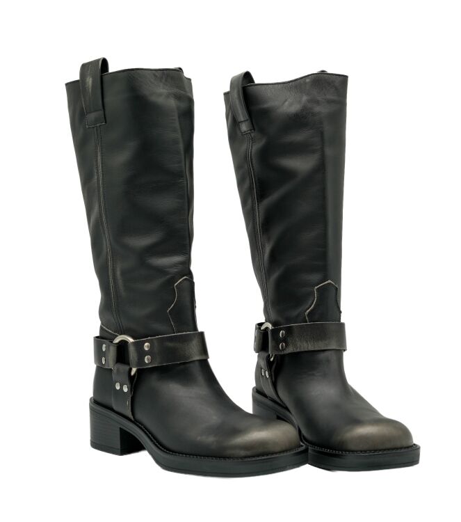 Gisel Moire Gisel Moire dames bikerboots zwart Asport Fumo Gisel Moire dames bikerboots zwart 19 zwart combi. Direct leverbaar uit de webshop van www.taft.nl/