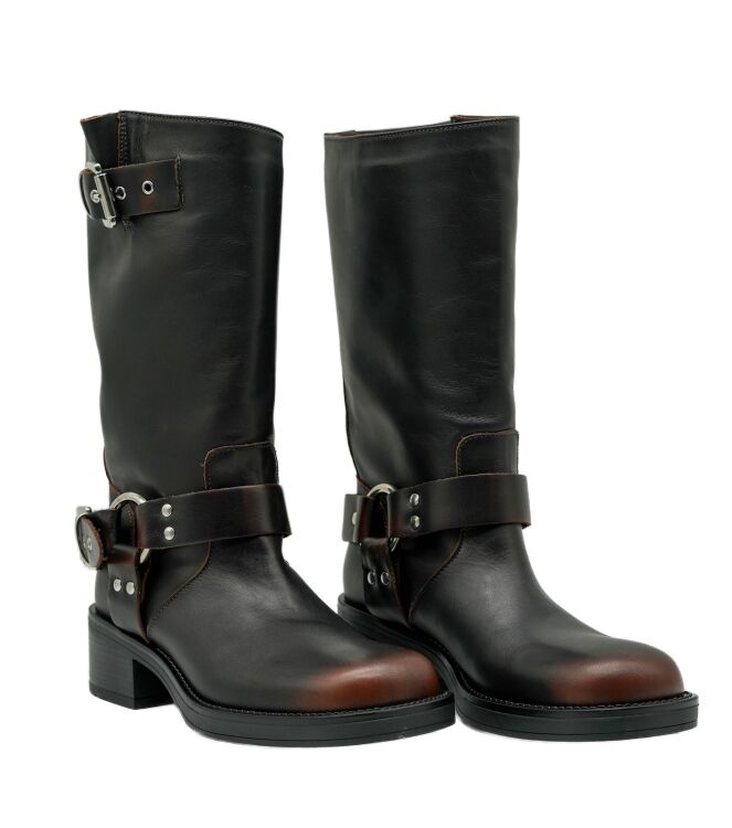 Gisel Moire Gisel Moire dames bikerboots bruin Asport Marrone Gisel Moire dames bikerboots bruin 69 bruin combi. Direct leverbaar uit de webshop van www.taft.nl/