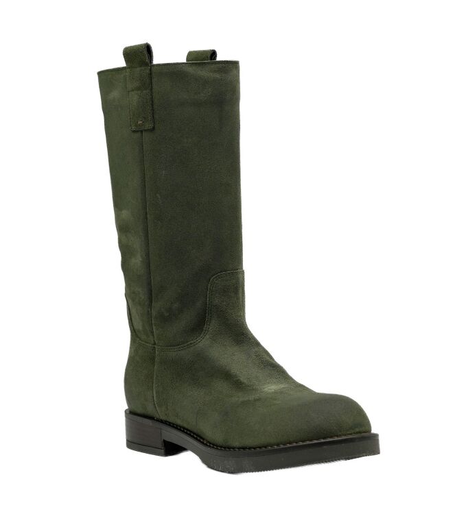   Dames Bikerboots Groen 