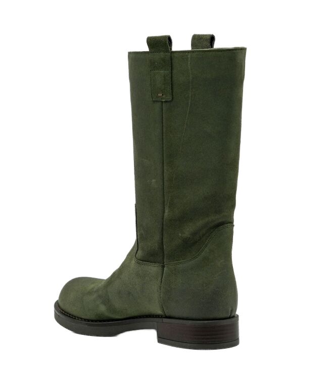   Dames Bikerboots Groen 