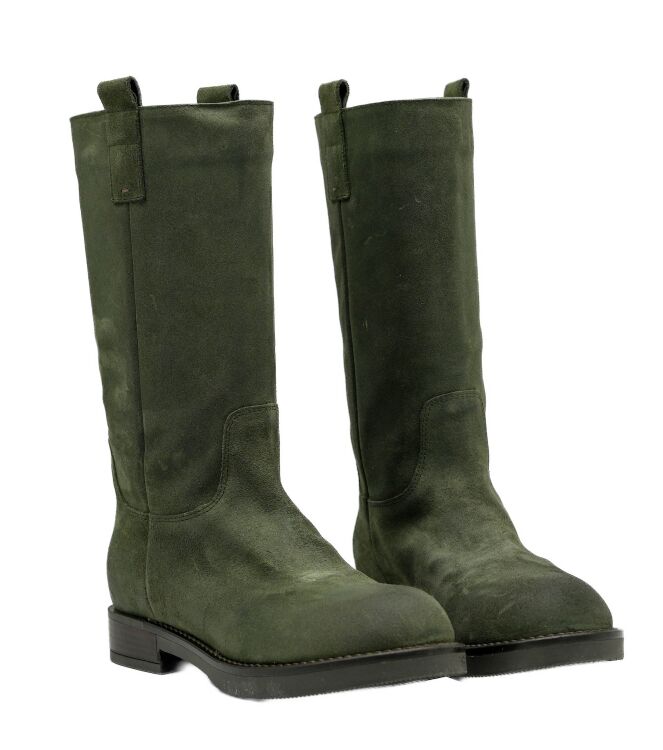   Dames Bikerboots Groen 