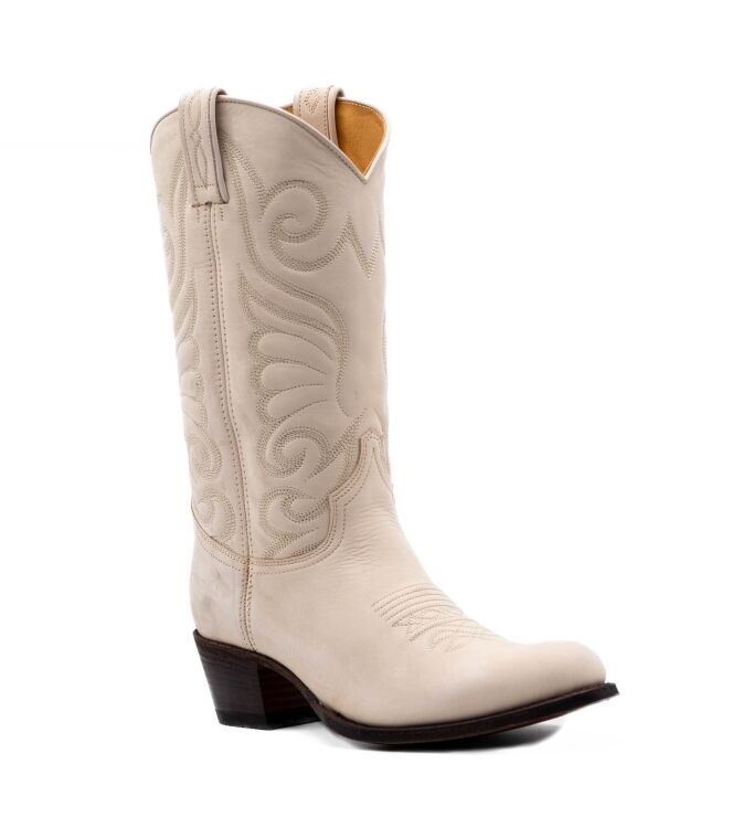 Sendra Boots Sendra Boots dames cowboylaarzen beige Nobuck Linen Sendra Dames Cowboy Laarzen in Beige online kopen