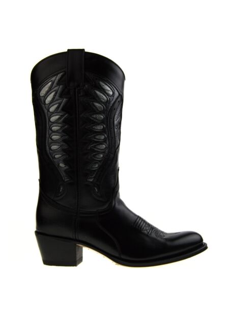 Sendra boots Dames cowboylaarzen zwart