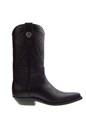 new rock New Rock Cowboy Boots Black for Woman