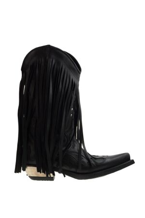 New Rock dames cowboylaarzen zwart