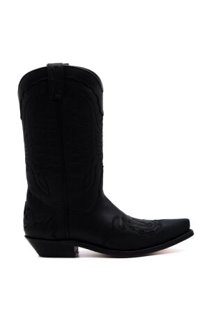 Sancho Abarca Boots Sancho Abarca Cowboy Boots Black for Woman