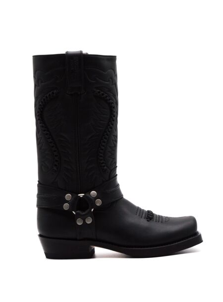 Sancho abarca boots Sancho Abarca Cowboy Boots Black for Woman