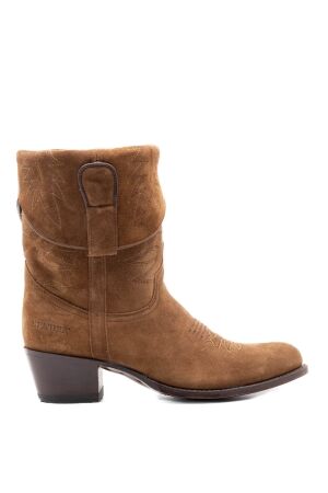 Sendra Boots dames cowboylaarzen bruin suede