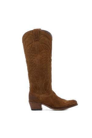 Sendra Boots dames cowboylaarzen tot5cm bruin