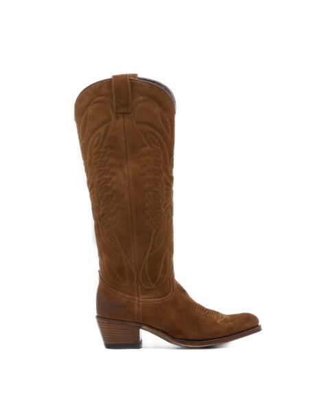 Sendra boots Dames cowboylaarzen tot5cm bruin