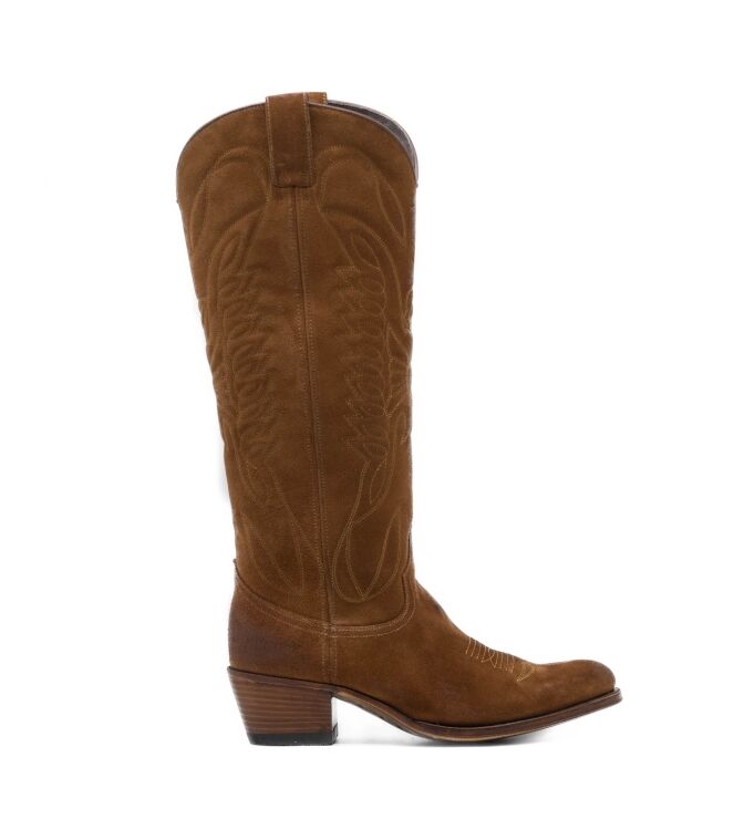 Sendra Boots Sendra Boots dames cowboylaarzen tot5cm bruin Serr.Voley 158 Bis U/Marron Sendra Dames Cowboy Laarzen in Bruin online kopen