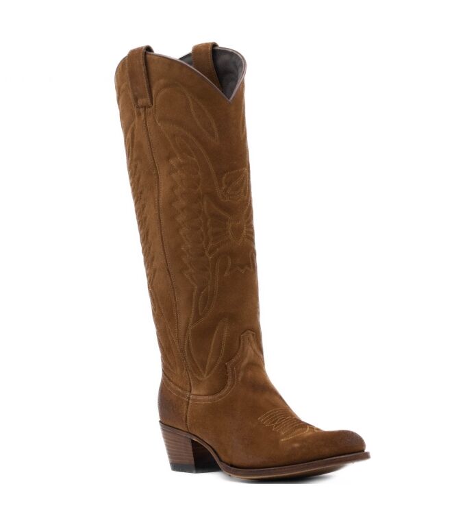Sendra Boots Sendra Boots dames cowboylaarzen tot5cm bruin Serr.Voley 158 Bis U/Marron Sendra Dames Cowboy Laarzen in Bruin online kopen