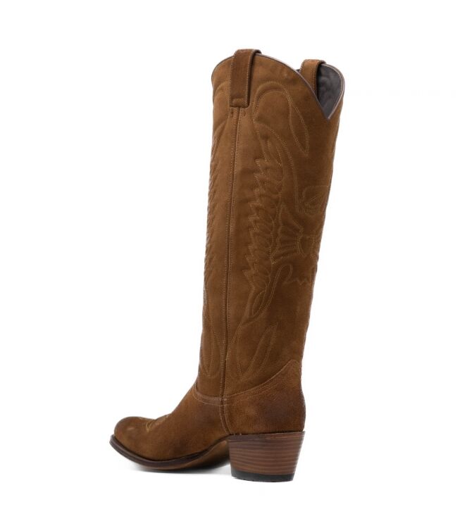 Sendra Boots Sendra Boots dames cowboylaarzen tot5cm bruin Serr.Voley 158 Bis U/Marron Sendra Dames Cowboy Laarzen in Bruin online kopen
