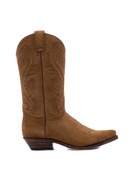 Sendra boots Dames cowboylaarzen cognac