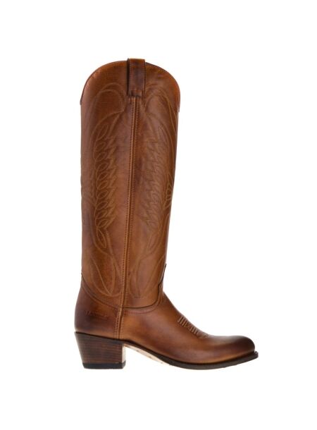 Sendra boots Dames cowboylaarzen cognac