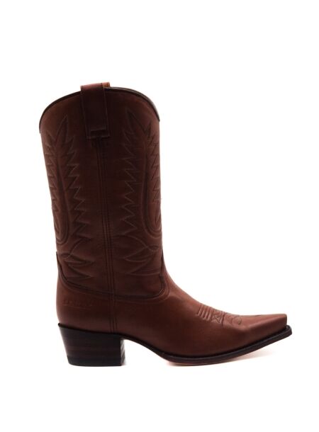 Sendra boots Dames cowboylaarzen cognac