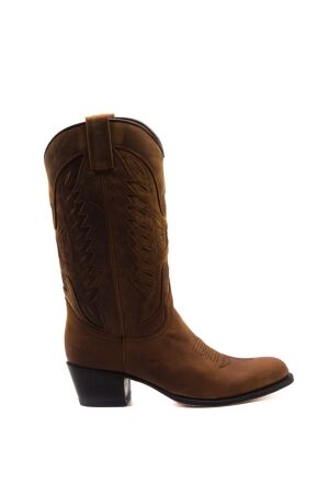 Sendra Boots dames cowboylaarzen cognac