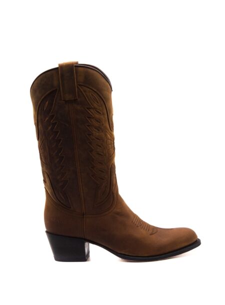 Sendra boots Dames cowboylaarzen cognac