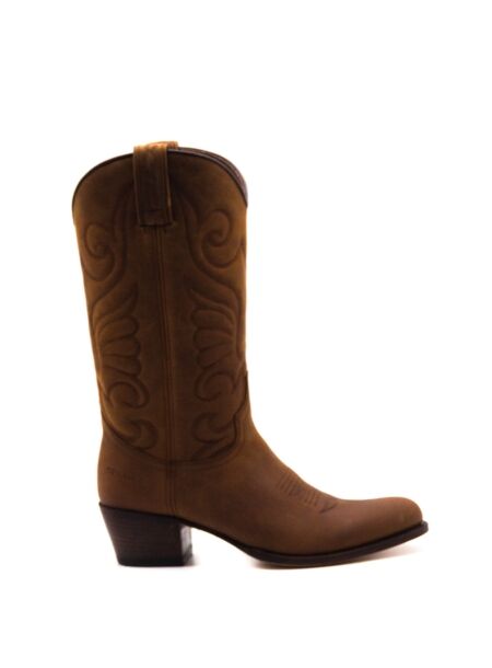 Sendra boots Dames cowboylaarzen cognac